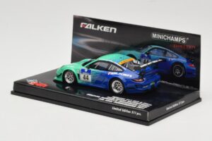 Porsche 911 997 GT3 R #44 Team Falken S. Henzler / P. Dumbreck / M. Ragginger / S. Asch 24 Hours Nurburgring 2011 Minichamps  - imaginea 3 din 4