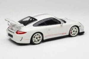 Porsche 911 997 GT3 RS 4.0 Alb Minichamps 1:18 155062221 Metal - imaginea 2 din 6