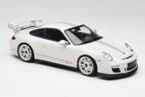 Porsche 911 997 GT3 RS 4.0 Alb Minichamps 1:18 155062221 Metal - imaginea 4 din 6
