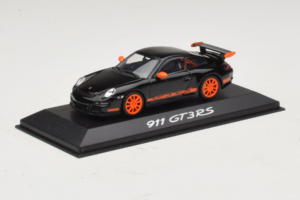 Porsche 911 997 GT3 RS Negru Portocaliu Minichamps 1:43 WAP02012817 Metal - imaginea 2 din 4