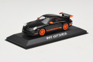 Porsche 911 997 GT3 RS Negru Portocaliu Minichamps 1:43 WAP02012817-R1 Metal - imaginea 2 din 4
