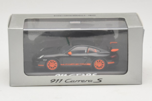 Porsche 911 997 GT3 RS Negru Portocaliu Minichamps 1:43 WAP02012817-R1 Metal - imaginea 4 din 4