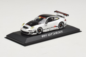 Porsche 911 997 GT3 RS #8 Alb Minichamps 1:43 WAP02003018 Metal - imaginea 2 din 4
