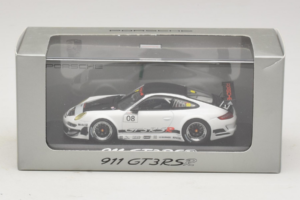 Porsche 911 997 GT3 RS #8 Alb Minichamps 1:43 WAP02003018 Metal - imaginea 4 din 4