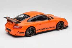 Porsche 911 997 GT3 RS Portocaliu Minichamps 1:18 155062122 Metal - imaginea 2 din 6