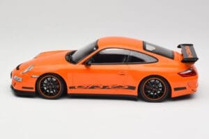 Porsche 911 997 GT3 RS Portocaliu Minichamps 1:18 155062122 Metal - imaginea 3 din 6