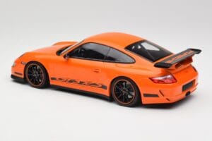 Porsche 911 997 GT3 RS Portocaliu Minichamps 1:18 155062122 Metal - imaginea 5 din 6
