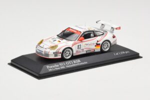 Porsche 911 997 GT3 RSR #83 Seikel Motorsport J. Nielsen / P. Ehret / P. Farnbacher 24 Hours of Le Mans 2006 Minichamps 1:43  - imaginea 2 din 3