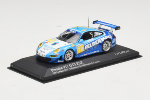 Porsche 911 GT3 RSR #70 H. Felbermayr / H. Felbermayr Jr. Felbermayr-Proton 24 Hours of Le Mans 2009 Minichamps 1:43 40009697 - imaginea 2 din 4