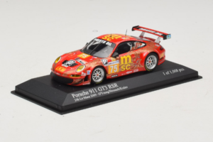 Porsche 911 997 GT3 RSR #75 O. Young / P. Hesnault 24 Hours of Le Mans 2009 Minichamps 1:43 400096975 Metal - imaginea 2 din 4