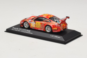 Porsche 911 997 GT3 RSR #75 O. Young / P. Hesnault 24 Hours of Le Mans 2009 Minichamps 1:43 400096975 Metal - imaginea 3 din 4