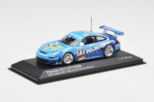 Porsche 911 997 GT3 RSR #77 Felbermayr-Proton Davidson / Henzler 24 Hours of Le Mans 2008 Minichamps 1:43 400087877 Metal - imaginea 2 din 4
