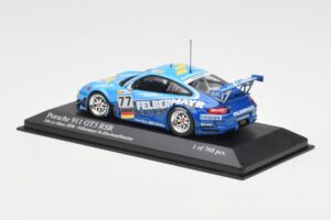 Porsche 911 997 GT3 RSR #77 Felbermayr-Proton Davidson / Henzler 24 Hours of Le Mans 2008 Minichamps 1:43 400087877 Metal - imaginea 3 din 4