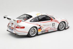 Porsche 911 997 GT3 RSR #83 Team Seikel L. Nielsen / M. Ehret / D. Farnbacher 24 Hours of Le Mans 2006 Minichamps 1:18 100066 - imaginea 3 din 8