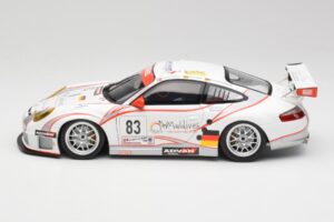 Porsche 911 997 GT3 RSR #83 Team Seikel L. Nielsen / M. Ehret / D. Farnbacher 24 Hours of Le Mans 2006 Minichamps 1:18 100066 - imaginea 4 din 8