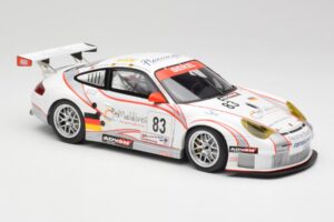 Porsche 911 997 GT3 RSR #83 Team Seikel L. Nielsen / M. Ehret / D. Farnbacher 24 Hours of Le Mans 2006 Minichamps 1:18 100066 - imaginea 6 din 8