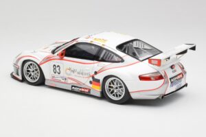 Porsche 911 997 GT3 RSR #83 Team Seikel L. Nielsen / M. Ehret / D. Farnbacher 24 Hours of Le Mans 2006 Minichamps 1:18 100066 - imaginea 7 din 8