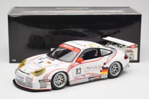 Porsche 911 997 GT3 RSR #83 Team Seikel L. Nielsen / M. Ehret / D. Farnbacher 24 Hours of Le Mans 2006 Minichamps 1:18 100066 - imaginea 8 din 8
