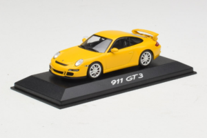 Porsche 911 997 GT3 Galben Minichamps 1:43 WAP02012116 Metal - imaginea 2 din 4
