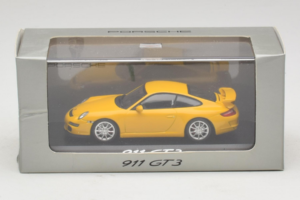 Porsche 911 997 GT3 Galben Minichamps 1:43 WAP02012116 Metal - imaginea 4 din 4
