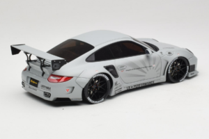 Porsche 911 997 Liberty Walk Gri GT Spirit 1:18 GT126 Rășină - imaginea 2 din 6