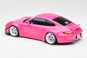 Porsche 911 997 RWB Roz IXO 1:18 18CMC167 Metal - imaginea 4 din 5
