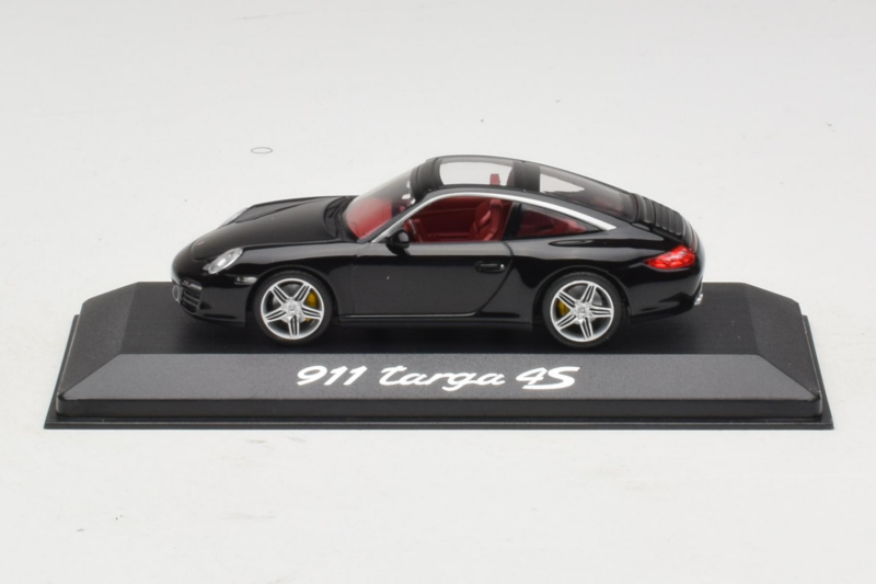 Porsche 911 997 Targa 4S Negru Minichamps 1:43 Porsche 911 997 Targa 4S Negru Minichamps 1:43 WAP02002518 Metal