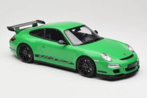 Porsche 911 997.1 GT3 RS Verde Minichamps 1:18 155062124 Metal - imaginea 4 din 6