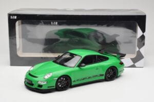 Porsche 911 997.1 GT3 RS Verde Minichamps 1:18 155062124 Metal - imaginea 6 din 6