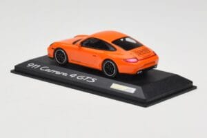 Porsche 911 997.2 Carrera 4 GTS Portocaliu Minichamps 1:43 WAP0201140C Metal - imaginea 3 din 4