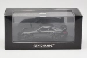 Porsche 911 997.2 GT2 RS Negru cu Jante Negre Minichamps 1:43 400069404 Metal - imaginea 4 din 4
