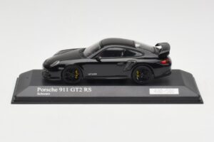 Porsche 911 997.2 GT2 RS Negru cu Jante Negre Minichamps 1:43 400069404 Metal