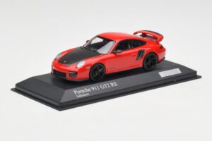 Porsche 911 997.2 GT2 RS Roșu cu Jante Negre Minichamps 1:43 400069407 Metal - imaginea 2 din 4