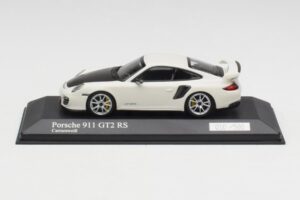 Porsche 911 997.2 GT2 RS Alb cu Jante Argintii Minichamps 1:43 400069405 Metal