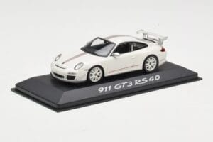 Porsche 911 997.2 GT3 RS 4.0 Alb Minichamps 1:43 WAP0200010C Metal - imaginea 2 din 4