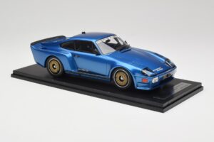 Porsche 911 930 Almeras Biturbo 3.3 Albastru Kess 1:18 KE18005A Rășină - imaginea 5 din 6