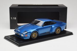 Porsche 911 930 Almeras Biturbo 3.3 Albastru Kess 1:18 KE18005A Rășină - imaginea 6 din 6