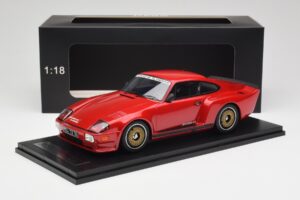 Porsche 911 930 Almeras Biturbo 3.3 Roșu Kess 1:18 KE18005C Rășină - imaginea 6 din 6