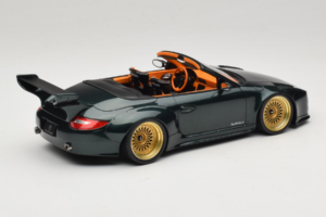 Porsche 911 992 Cabriolet Old & New Tokyo Auto Salon GT Spirit 1:18 GT548 Rășină - imaginea 2 din 6
