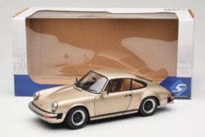 Porsche 911 Carrera 3.2 Bronz Solido 1:18 S1802602 Metal - imaginea 8 din 8