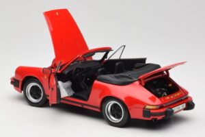 Porsche 911 SC Cabriolet Roșu Minichamps 1:18 100063030 Metal - imaginea 5 din 8