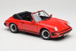 Porsche 911 SC Cabriolet Roșu Minichamps 1:18 100063030 Metal - imaginea 6 din 8