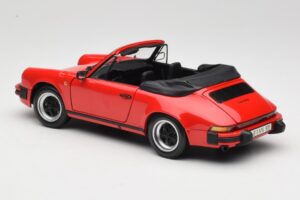 Porsche 911 SC Cabriolet Roșu Minichamps 1:18 100063030 Metal - imaginea 7 din 8