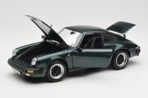 Porsche 911 Carrera Green Metallic Minichamps 1:18 100063022 Metal - imaginea 2 din 8