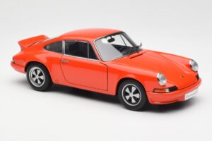 Porsche 911 Carrera RS 2.7 Portocaliu AUTOart 1:18 78057 Metal - imaginea 6 din 8