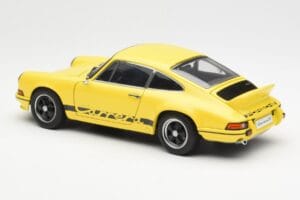 Porsche 911 Carrera RS 2.7 Galben AUTOart 1:18 78053 Metal - imaginea 7 din 8