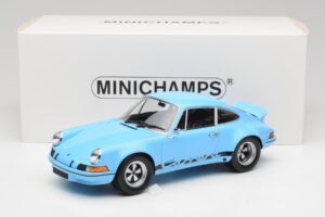 Porsche 911 Carrera RSR Albastru & Negru Minichamps 1:18 107065021 Metal - imaginea 6 din 6