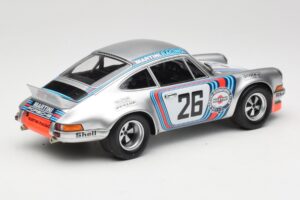 Porsche 911 Carrera RSR Group 4 GT #26 Martini Racing H. Muller / G. van Lennep GT Class Winner 1000 km Dijon 1973 Minichamps - imaginea 2 din 6