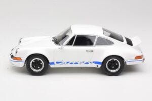 Porsche 911 Carrera RSR Group 4 GT Alb & Albastru 1973 Minichamps 1:18 107065020 Metal - imaginea 3 din 6