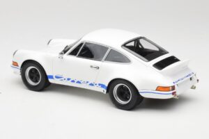 Porsche 911 Carrera RSR Group 4 GT Alb & Albastru 1973 Minichamps 1:18 107065020 Metal - imaginea 5 din 6